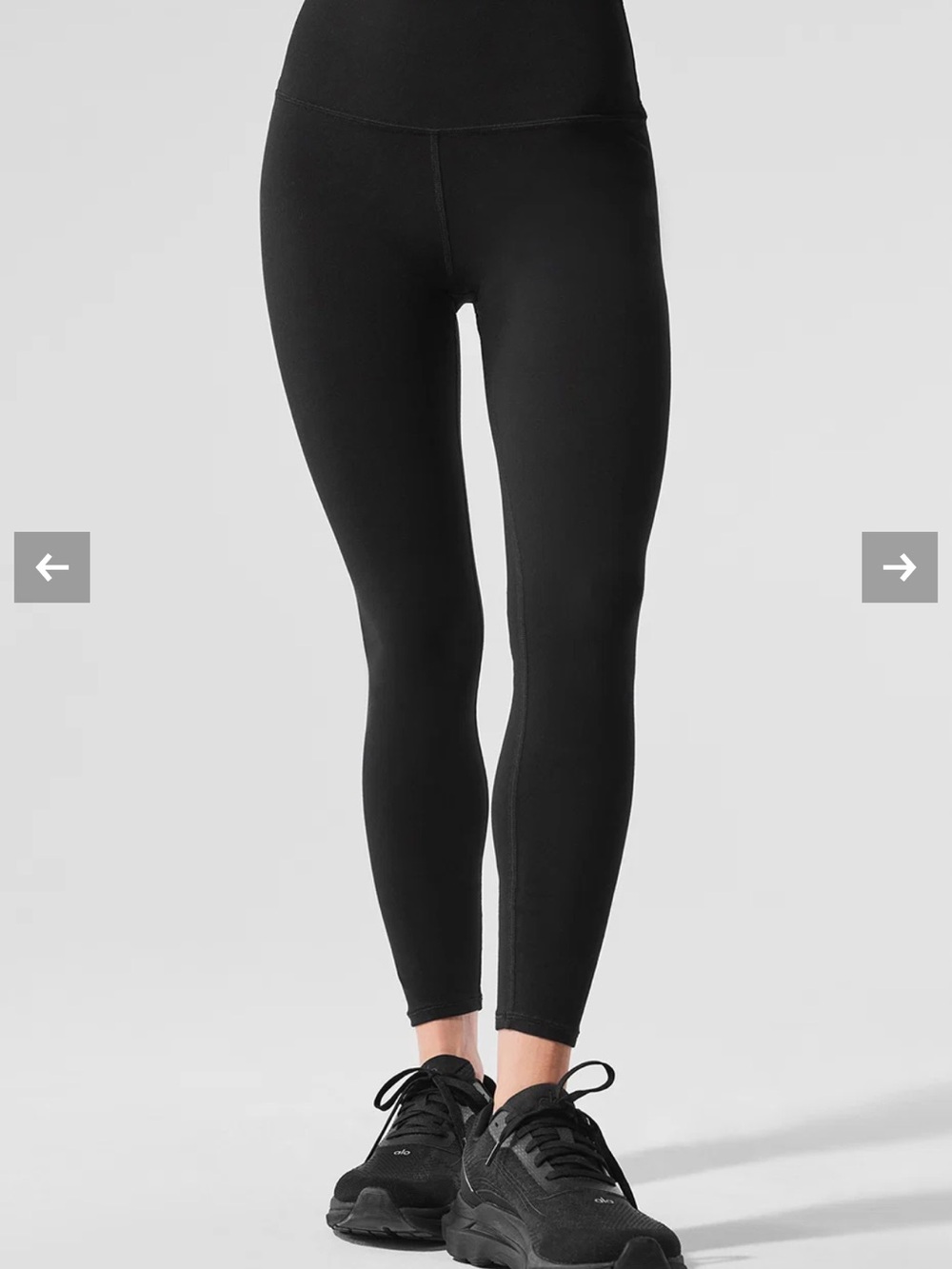 ALO Yoga Black High-Rise Leggings